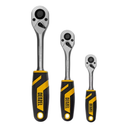 Набор инструментов Denzel 15807, 1/2&quot;, 1/4&quot;, 3/8&quot;, CrV, S2, пластиковый кейс, 216 предметов купить в Екатеринбурге