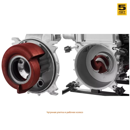 Мотопомпа бензиновая МПГ-1300-80 серия МАСТЕР купить в Екатеринбурге