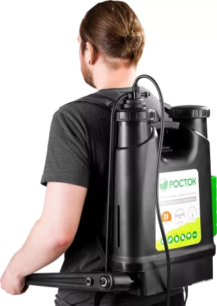 Опрыскиватель садовый РОСТОК, ранцевый, телескопический удлинитель, 11л 425219 купить в Екатеринбурге