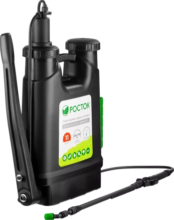 Опрыскиватель садовый РОСТОК, ранцевый, телескопический удлинитель, 11л 425219 купить в Екатеринбурге