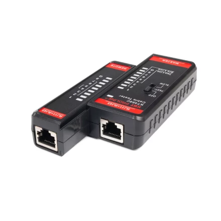 LAN-тестер кабельный КВТ KT 468C для проверки витой пары и телефонного кабеля (88552) купить в Екатеринбурге