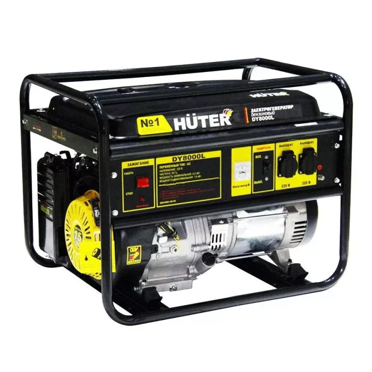 Бензиновый генератор Huter DY8000L купить в Екатеринбурге