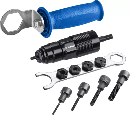 ЗУБР НР-М8, М3 - М8, насадка-заклепочник на шуруповерт, Профессионал (31221) купить в Екатеринбурге