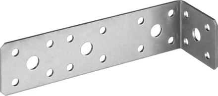 ЗУБР УКА-2.0, 35 x 40 x 140 x 2 мм, цинк, асимметричный крепежный уголок (310156-35) купить в Екатеринбурге