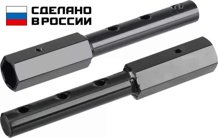 ЗУБР УД-3, НЕХ 32 - круг 30 мм, 2 шт., удлинитель (707107-3) купить в Екатеринбурге