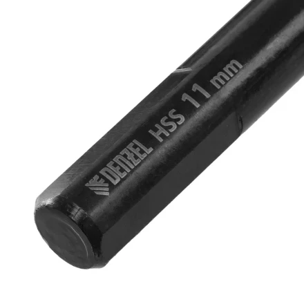 Сверло по металлу, 11 мм, HSS-Tin, Golden Tip, 6 шт. Denzel 717223 купить в Екатеринбурге