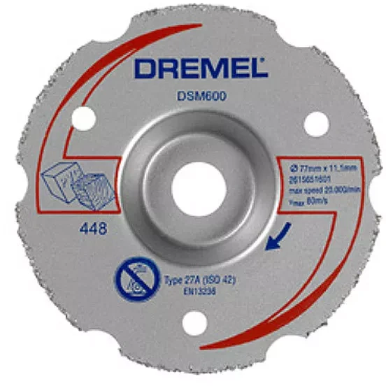 Диск многофункциональный SC600 к пиле DSM20 по дереву ламинату пластику Dremel купить в Екатеринбурге