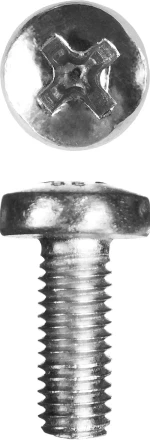 Винт ЗУБР &quot;МАСТЕР&quot; DIN 7985, класс прочности 4.8, оцинкованный, M5x12мм, 5кг 303150-05-012 купить в Екатеринбурге