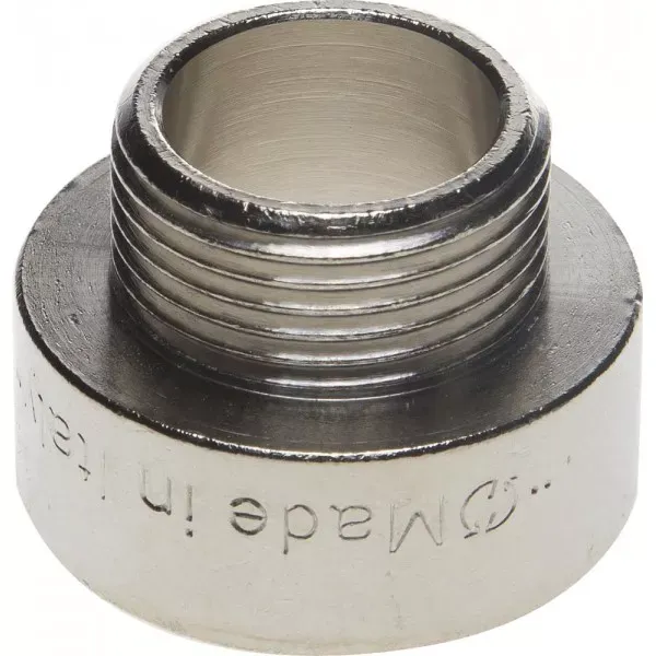 Переходник GENERAL FITTINGS удлиненный цилиндрический, никелированная латунь, 1" х 3/4" 51083-1-3/4 купить в Екатеринбурге