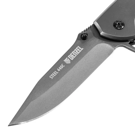 Нож складной Denzel, многоцелевой, системы Liner-Lock, с накладкой G10 на классической рукоятке, 79207 купить в Екатеринбурге