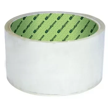 Клейкая лента Эксперт 45 мкм 25 мм х 60 м цвет прозрачный Сибртех 88720 купить в Екатеринбурге