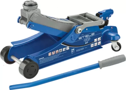 Домкрат гидравлический подкатной поворотная рукоятка 2т LOW PROFILE 100-350 мм  STELS 51131 купить в Екатеринбурге