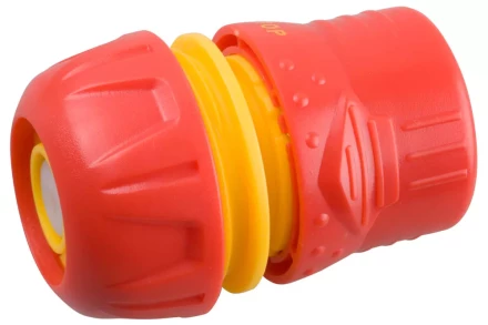 Cоединитель GRINDA пластмассовый c автостопом и запирающим механизмом, 3/4&quot; 8-426332 купить в Екатеринбурге