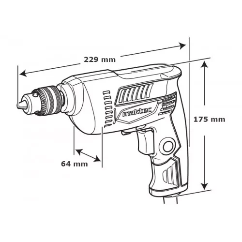 Дрель MT606 Maktec by Makita купить в Екатеринбурге
