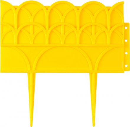 Бордюр декоративный GRINDA для цветников, 14х310см, желтый 422223-Y купить в Екатеринбурге