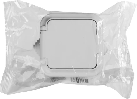 Розетка STAYER &quot;MASTER&quot; &quot;MAXIMA&quot; одноместная, с заземлением, с защитной крышкой, IP54, 16А, 220В 54306-W купить в Екатеринбурге