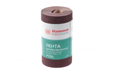 Лента шлифовальная в рулоне HAMMER Flex  216-006 купить в Екатеринбурге