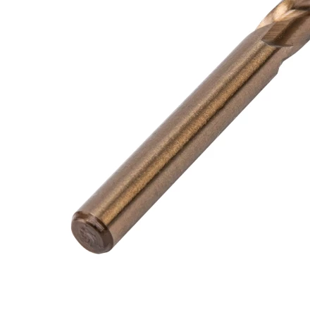 Сверло по металлу Denzel, 6 мм, HSS Co-8%, 71444 купить в Екатеринбурге