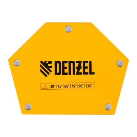 Фиксатор магнитный для сварочных работ усилие 75 LB, 30х45х60х75х90х135 град. Denzel 97556 купить в Екатеринбурге