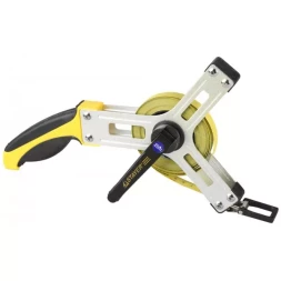 Мерная лента STAYER &quot;PROFI&quot; &quot;GRAND&quot; геодезийная стальная, мет. корпус, двухкомп. рукоятка, 20м 34166-20