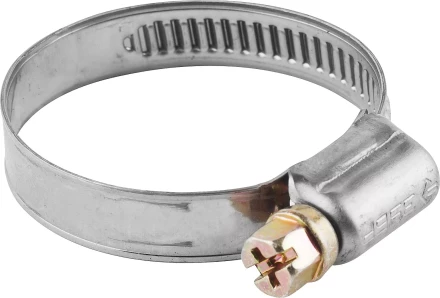 Хомуты ЗУБР &quot;ЭКСПЕРТ&quot;, нерж. сталь, накатная лента 9 мм, 35-50 мм, 5 шт 3787-35-50 купить в Екатеринбурге