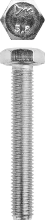 Болт ЗУБР &quot;МАСТЕР&quot; с шестигранной головкой, ГОСТ 7798-70, класс прочности 5.8, оцинкованный, M10x60мм, 5кг 303080-10-060 купить в Екатеринбурге