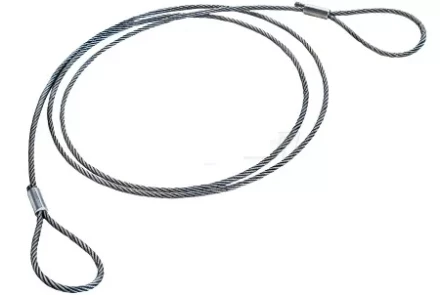 Строп канатный петлевой СКП 8 т  L=4.5 м опрессовка купить в Екатеринбурге