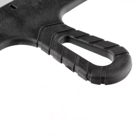 Шпатель из нержавеющей стали 200 мм зуб 6 х 6 мм пластмассовая ручка Россия 85158 купить в Екатеринбурге