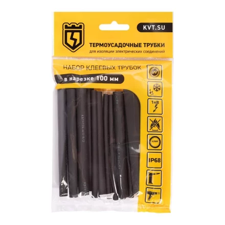Набор термоусадочных трубок КВТ Квадро 4/1 (89780) купить в Екатеринбурге