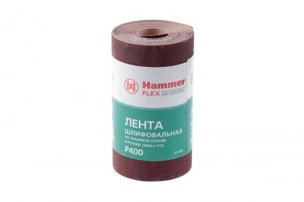 Лента шлифовальная в рулоне HAMMER Flex  216-007 купить в Екатеринбурге