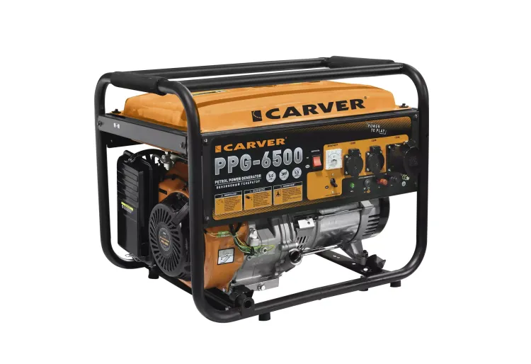 Бензогенератор CARVER PPG-6500 купить в Екатеринбурге