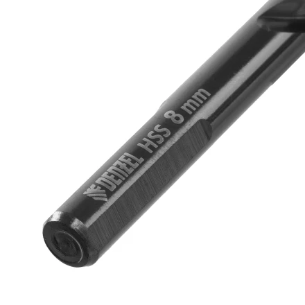 Набор сверл по металлу, 2-3-4-5-6-8 мм, HSS-Tin, Golden Tip, 6 шт Denzel 72300 купить в Екатеринбурге