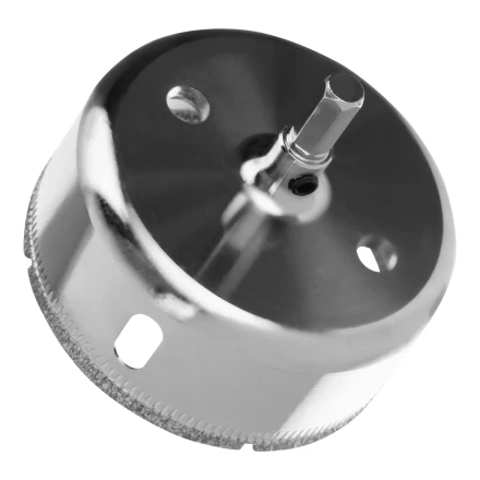 Сверло по керамической плитке и стеклу Сибртех 72735, 120 х 55 мм, шестигранный хвостовик, с центрующим сверлом купить в Екатеринбурге