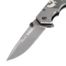 Нож складной Denzel 79209, многоцелевой, системы Liner-Lock, с накладкой G10 на эргономичной рукоятке купить в Екатеринбурге