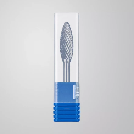 Зубр Твердосплавная борфреза H - пламя, 12 х 32 мм, радиус 2.5 мм (28807-12-32) купить в Екатеринбурге