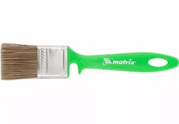 Кисть флейцевая &quot;РАБОТЫ ПО ДЕРЕВУ&quot;  35*10 мм  MATRIX Color Line 83372 купить в Екатеринбурге