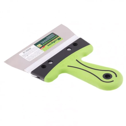 Шпатель фасадный нержавеющая сталь 150 мм двухкомпонентная ручка  Сибртех 85580 купить в Екатеринбурге