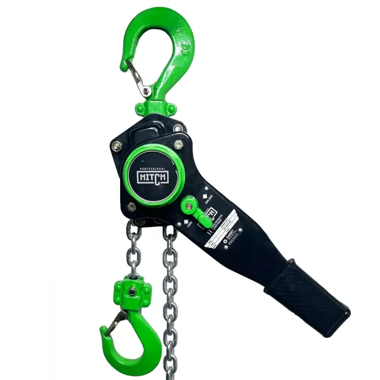 Таль ручная рычажная HITCH LH201-GSB 2 т 12 м. Гальваническая цепь. Защита от перегруза (SZ060978) купить в Екатеринбурге