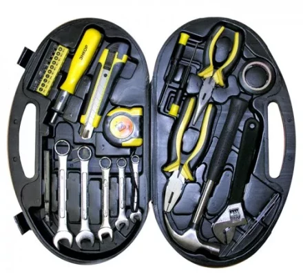 Набор инструмента 28 предметов пластиковый кейс 57052 купить в Екатеринбурге