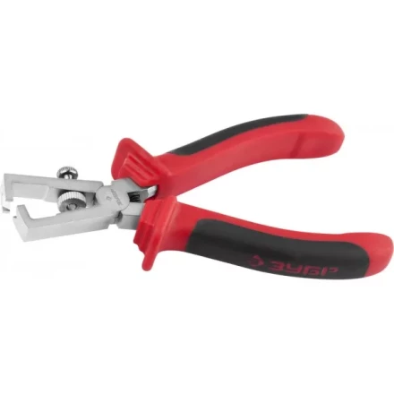 Плоскогубцы ЗУБР "МАСТЕР" для зачистки проводов, хромированные, d до 5мм, площадь поперечного сечения кабеля до 10мм2, 180мм 22025-9-18 купить в Екатеринбурге