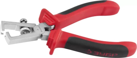 Плоскогубцы ЗУБР "МАСТЕР" для зачистки проводов, хромированные, d до 5мм, площадь поперечного сечения кабеля до 10мм2, 180мм 22025-9-18 купить в Екатеринбурге