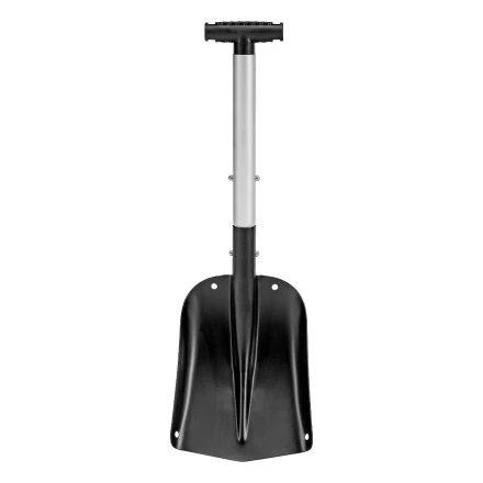 Лопата автомобильная, алюминиевая, 212х280х650-815 мм, телескопический черенок // Denzel 61726 купить в Екатеринбурге