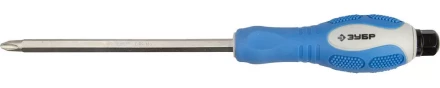 ЗУБР &quot;ЭКСПЕРТ&quot; АВТО. Отвертка ударная, сквозной Cr-Mo стержень с усилителем под ключ, двухкомп. рукоятка, PH 25272-3-150 купить в Екатеринбурге