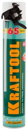 Пена &quot;PREMIUM 65&quot; монтажная, адаптерная, всесезонная, 750мл, KRAFTOOL 41175 купить в Екатеринбурге