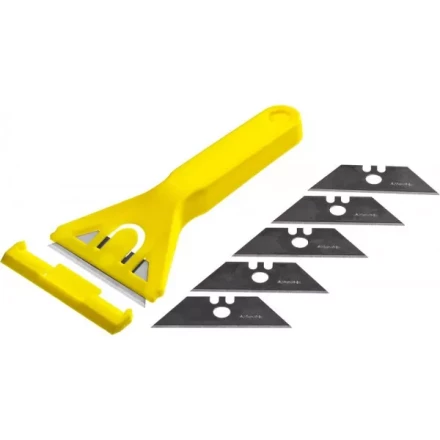 Набор STAYER &quot;STANDARD&quot;: Скребок пластмассовый с 5 лезвиями, 50мм 0851-H6_z01 купить в Екатеринбурге