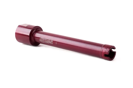 Сегментная алмазная коронка MESSER REDLINE по граниту диаметр 18 мм длина 100 мм купить в Екатеринбурге