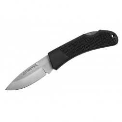Нож STAYER складной с обрезиненной ручкой, средний 47600-1_z01