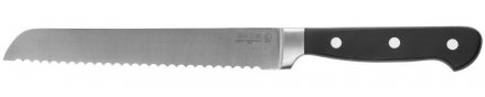 Нож LEGIONER &quot;FLAVIA&quot; хлебный, пластиковая рукоятка, лезвие из молибденванадиевой стали, 200мм 47923 купить в Екатеринбурге