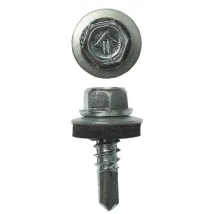 Саморезы ЗУБР &quot;ПРОФЕССИОНАЛ&quot; оцинков., для крепл. кров. матер. к металл. констр., 5.5x19мм, 2500шт 4-300310-55-019 купить в Екатеринбурге