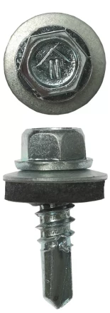 Саморезы ЗУБР &quot;ПРОФЕССИОНАЛ&quot; оцинков., для крепл. кров. матер. к металл. констр., 5.5x19мм, 2500шт 4-300310-55-019 купить в Екатеринбурге